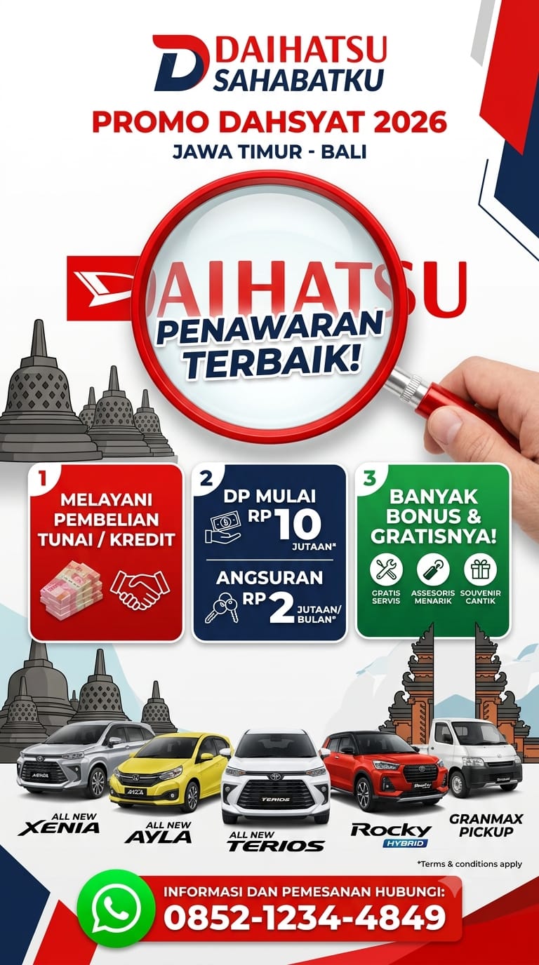 Penawaran Terbaik Daihatsu 2026